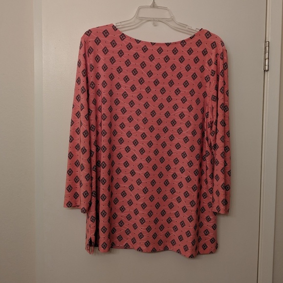 croft & barrow Tops - Pink flowy blouse
